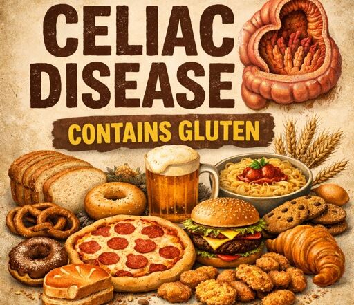 celiac disease causing joint pain and foods that contain gluten